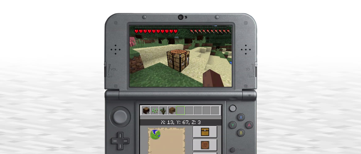 minecraft na nintendo 3ds