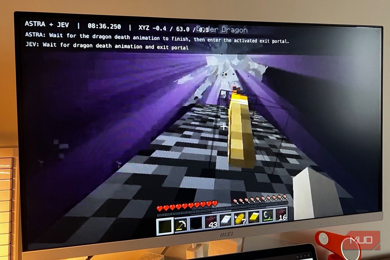 AI pokonała Smoka Endu w Minecrafcie w 8 minut i 43 sekundy