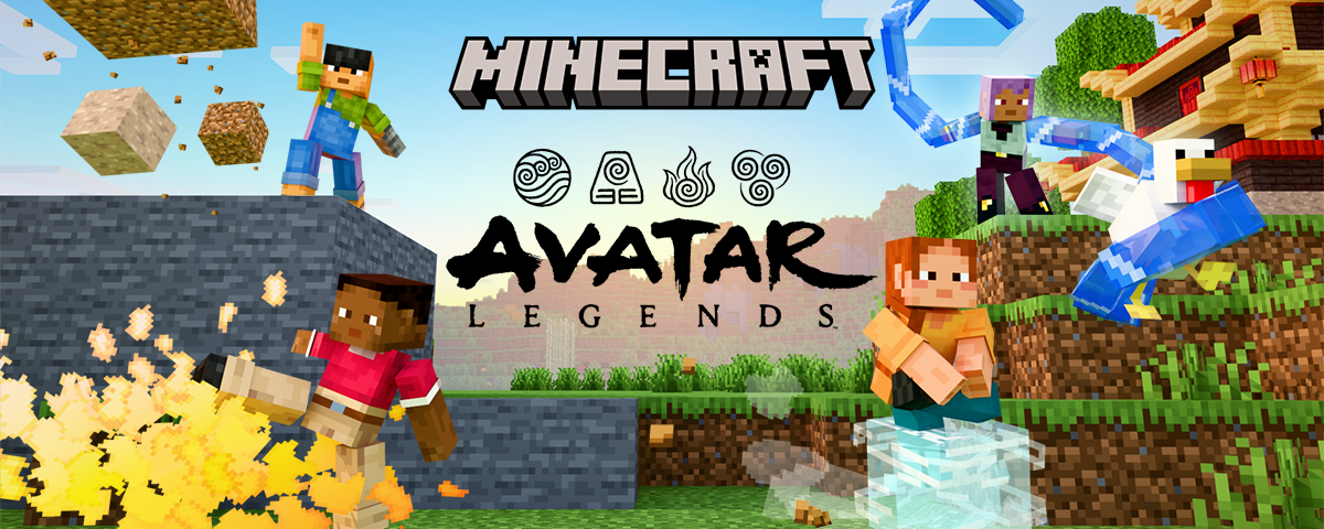 Avatar Legends: nowy dodatek pozwala giąć żywioły w Minecraft