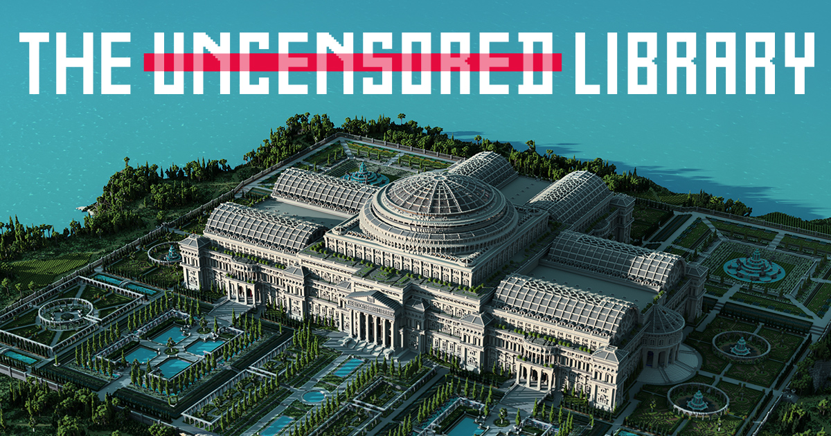 Biblioteka wolności prasy w Minecrafcie wraca dzięki wirusowemu filmikowi