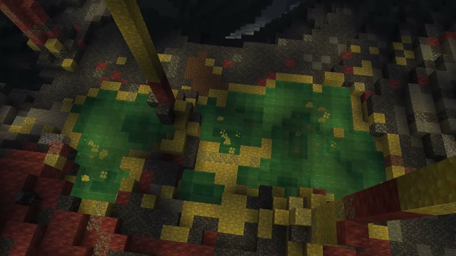 Trujące jeziorka w jaskiniach siarki