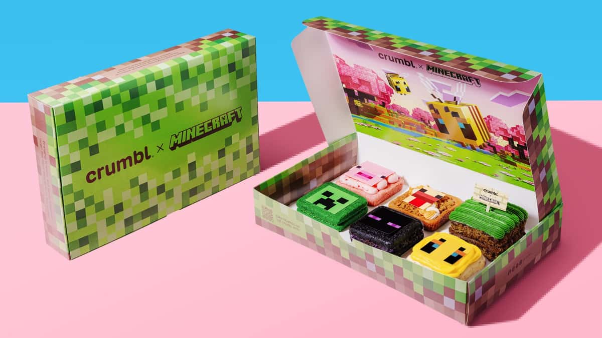 Crumbl i Minecraft razem: limitowane ciastka z Creeperem i Endermanem