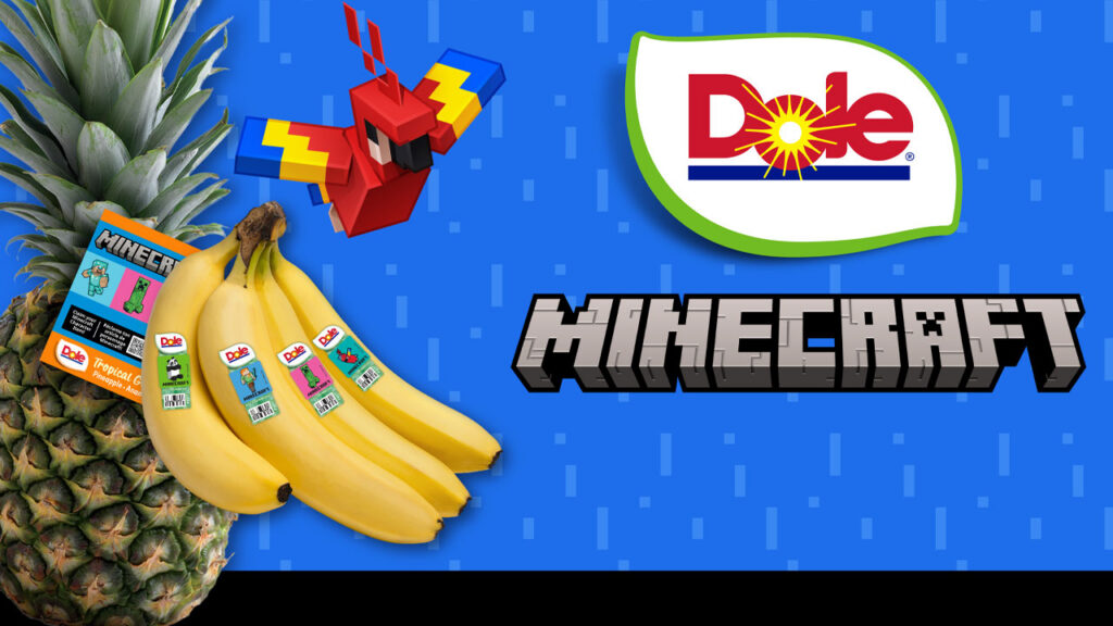 Dole wraca do Minecrafta: darmowa ananasowa bluza i druga odsłona globalnej kampanii