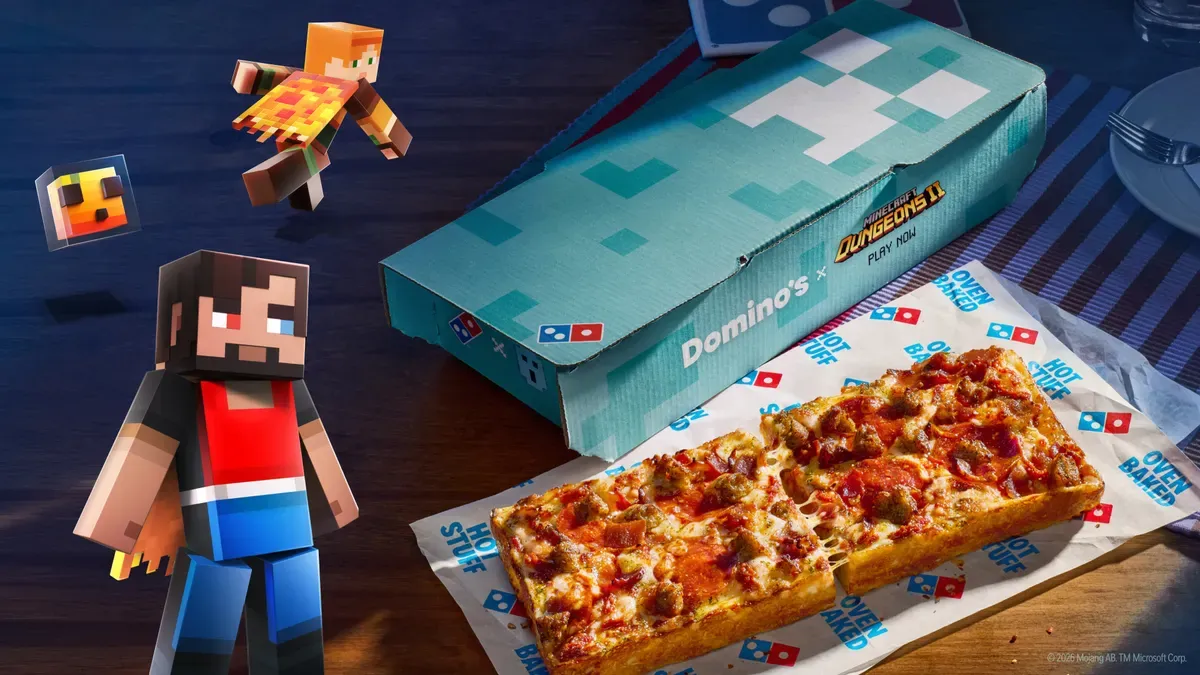 Domino's i Minecraft Dungeons II łączą siły w nowej kampanii