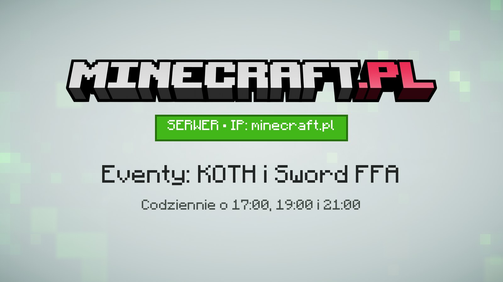 Eventy na MCPL: godziny KOTH i Sword FFA oraz nagrody