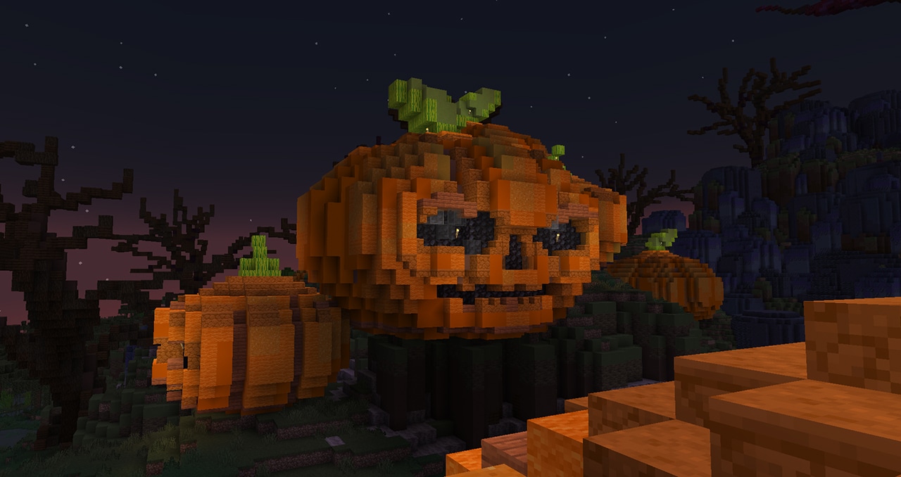 Halloween w Minecraft 2026: dynie, skiny, mody horror i straszne mapy