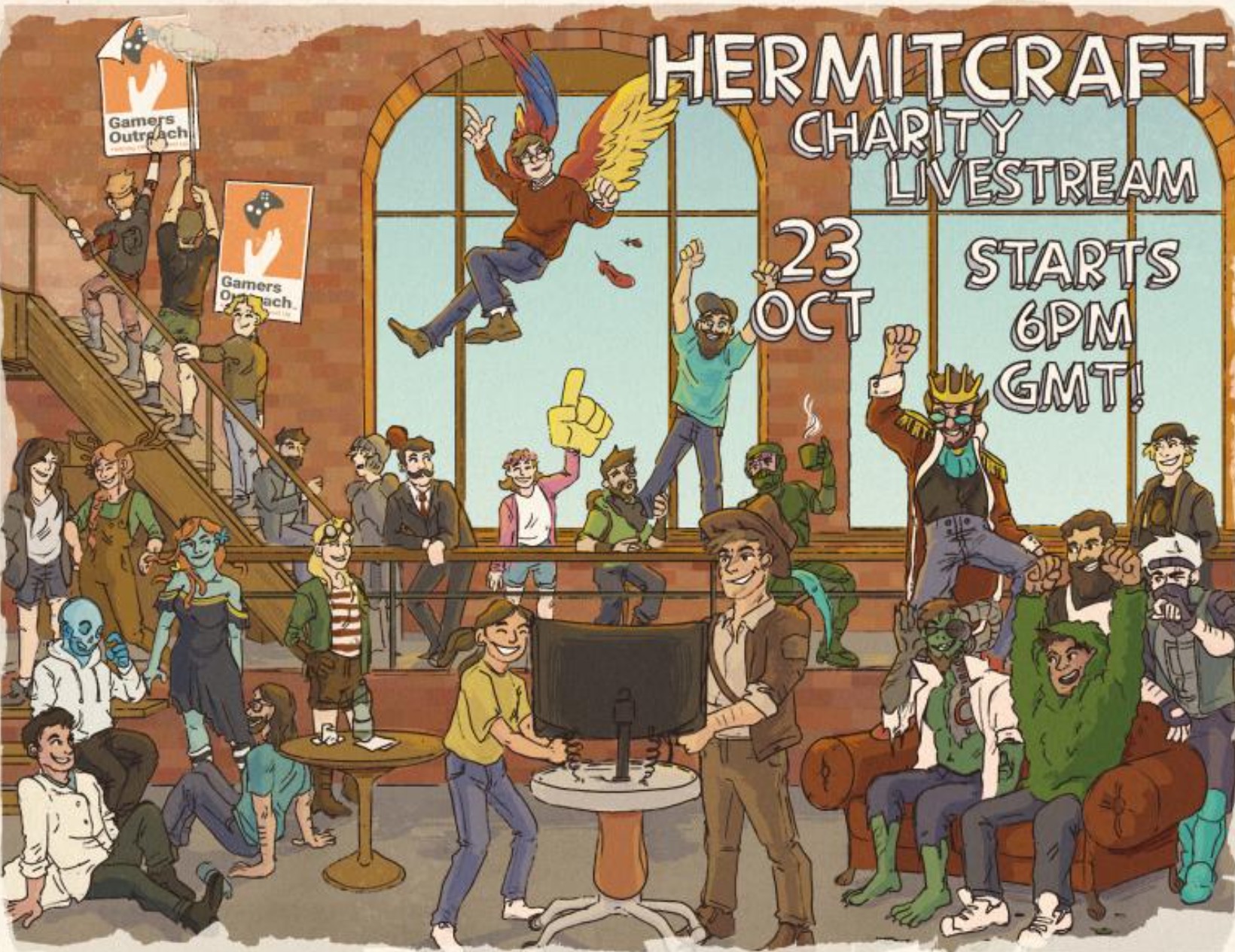 Hermitcraft Charity Weekend 2026 i MCC Hermit Takeover - relacja z weekendu