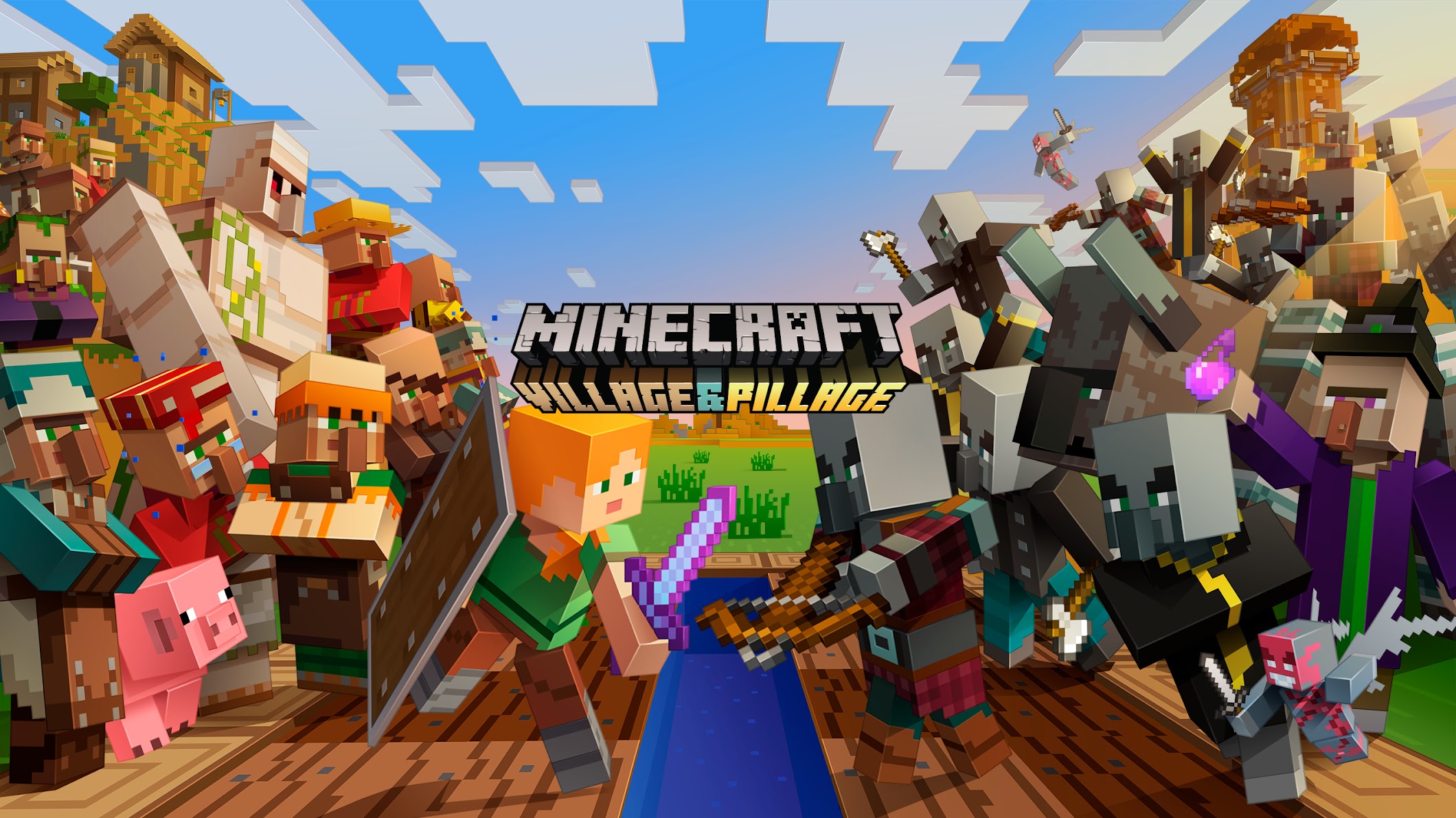 Minecraft 1.14 „Village & Pillage” - wioski i pillagerzy w największej aktualizacji roku