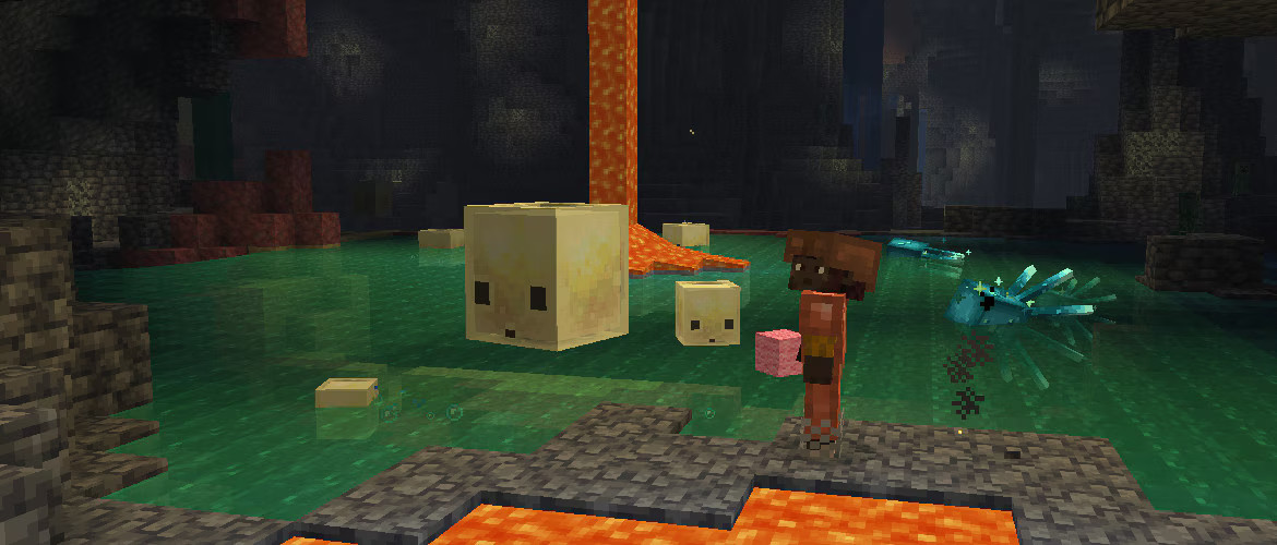 Minecraft 26.2 Snapshot 1 — jaskinie siarki, sześcian siarki i renderer Vulkan