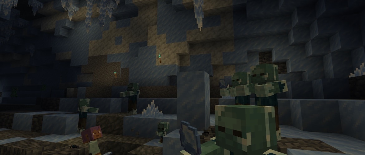 Minecraft 26.4 Snapshot 3: lodowe jaskinie, Frostbite i efekt zamrożenia