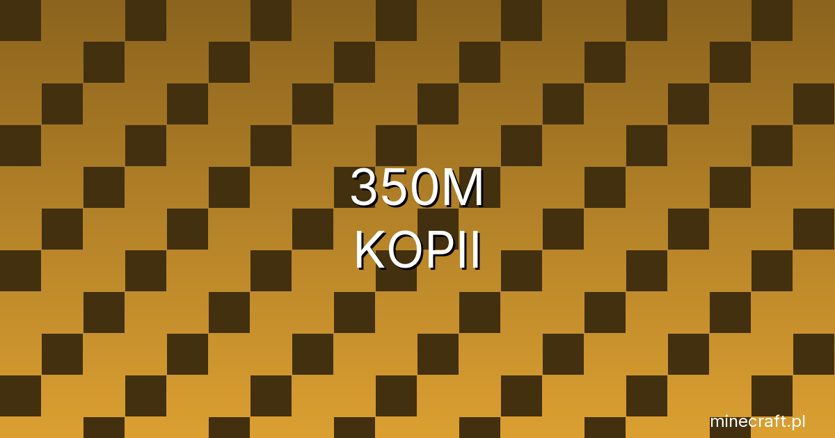 Minecraft przekroczył 350 milionów sprzedanych kopii w 2026 roku