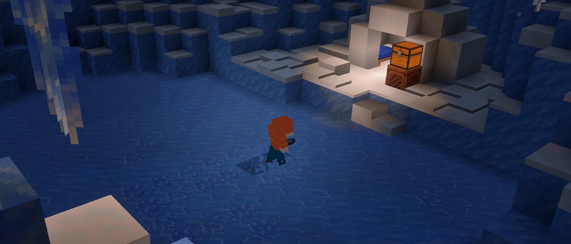 Minecraft Bedrock Preview 26.70.20: łamliwy lód trafia na konsole