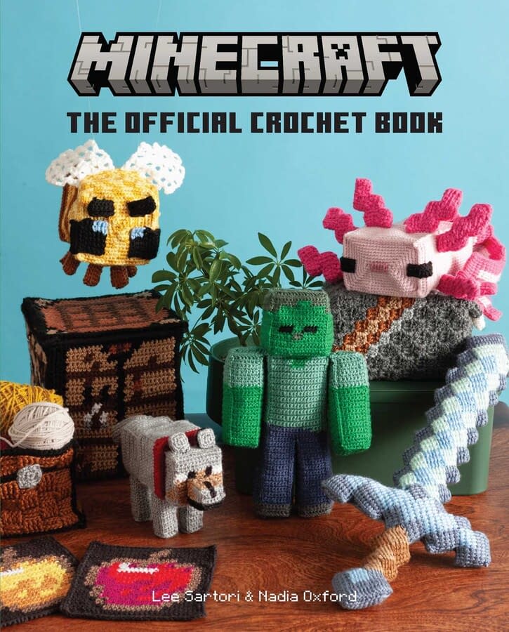 Minecraft doczekał się oficjalnej książki z wzorami szydełkowymi