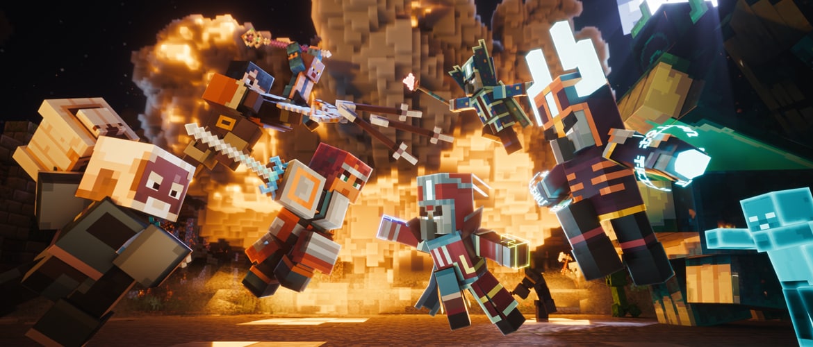 Minecraft Dungeons II zadebiutował: połączony świat i wymiar Sift