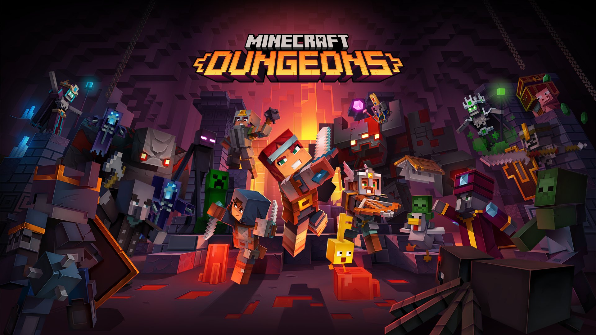 Minecraft Dungeons wprowadza cross-play - wspólna gra między platformami