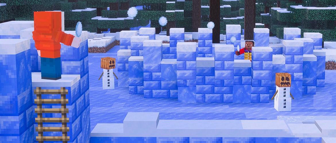 Minecraft Preview 26.70.21: cegły z lodu pakowanego i Disc Press