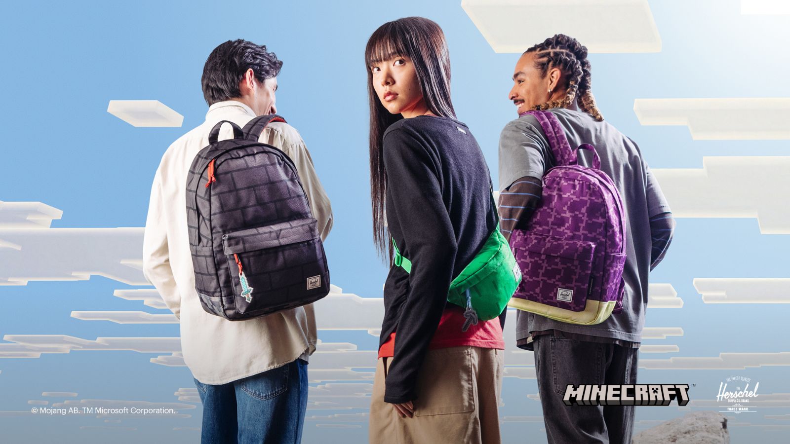 Minecraft x Herschel: darmowy plecak w Marketplace i limitowana kolekcja ponad 30 produktów