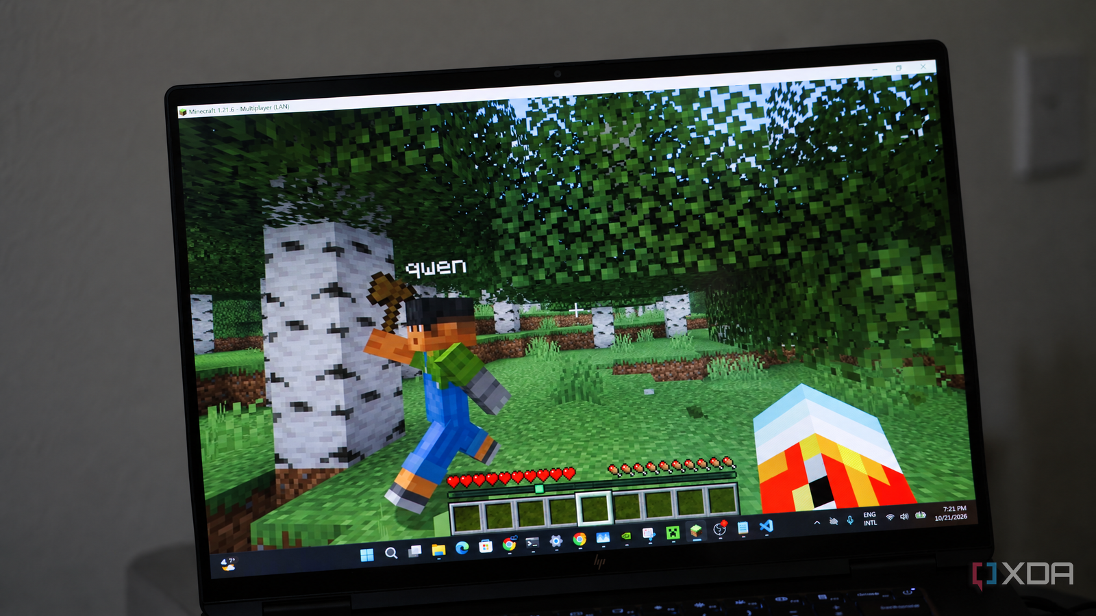 Model AI z 125 mld parametrów grał w Minecrafta przy 120 FPS