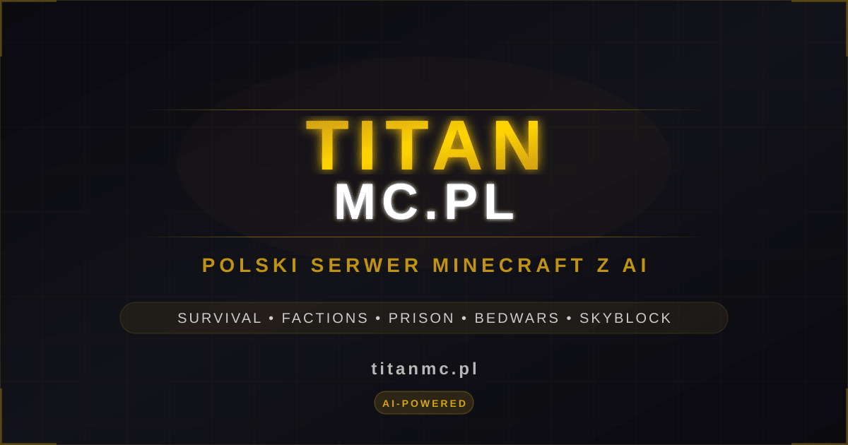 Polskie serwery Minecraft wiosną 2026 — TitanMC i BLOKOWO gonią GommeHD