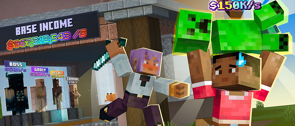 Rob a Mob: nowy serwer dla Minecraft Bedrock Edition