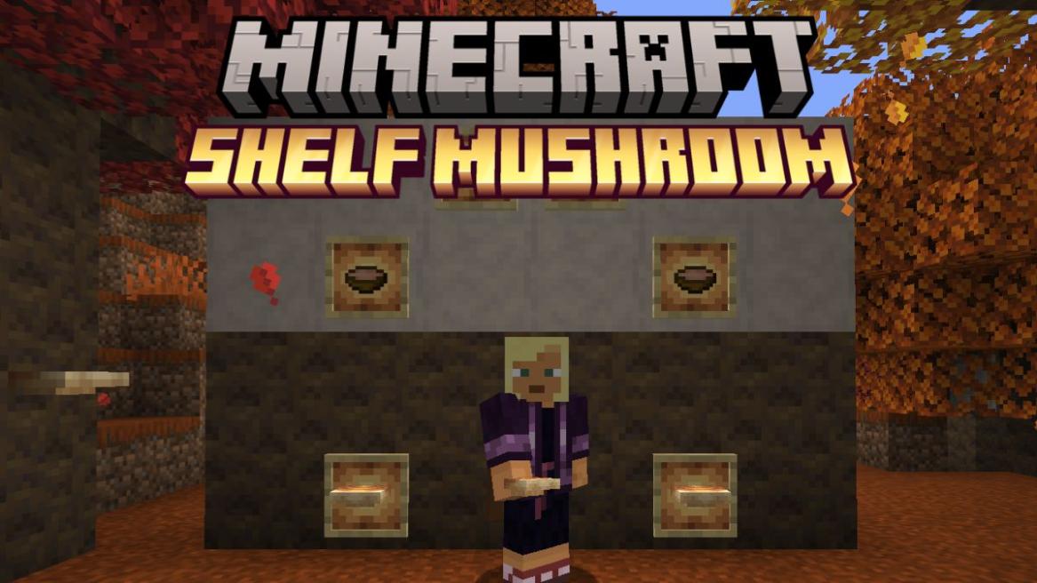 Shelf Mushroom w Minecraft 26.3: jak zdobyć nowy grzyb z Dappled Forest i do czego służy