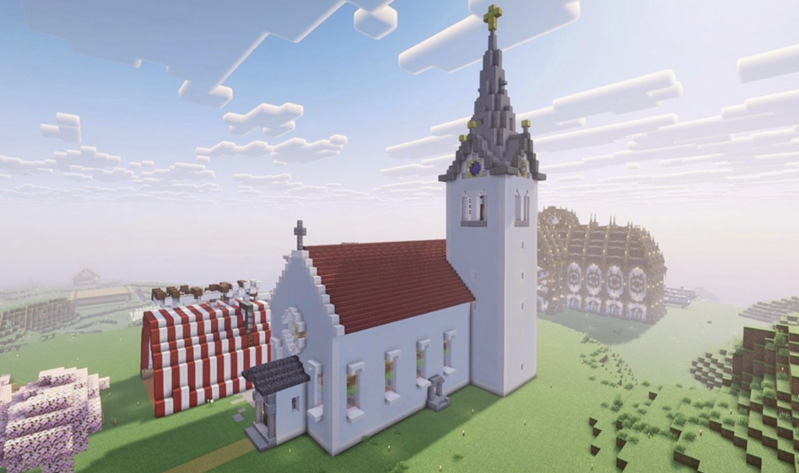 Szwajcarski pastor prowadzi cotygodniowe nabożeństwa w Minecrafcie