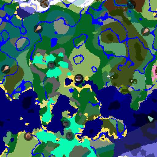 Mapa biomów seeda Minecraft -2211859906862618599 - Bagienny portal i dwa oczy w Endzie