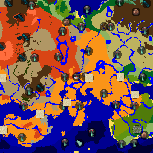 Mapa biomów seeda Minecraft -6538244134311383951 - Błyskawiczny Start 1.21