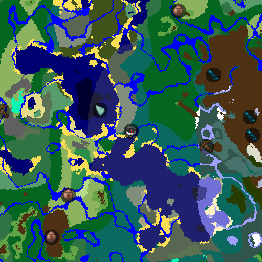 Mapa biomów seeda Minecraft 1362763294125914788 - Ciemność pełna pułapek