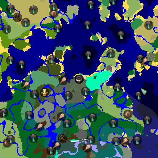 Mapa biomów seeda Minecraft 8232298652205430997 - Drapacz chmur z leśnej rezydencji