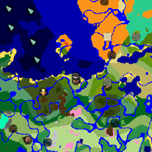Mapa biomów seeda Minecraft 14912264 - Jajka snifferów w ciepłym oceanie