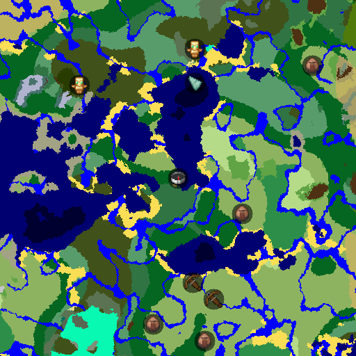 Mapa biomów seeda Minecraft 2296616468809785931 - Kraina piętnastu pradawnych miast