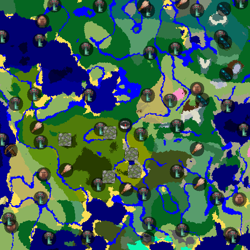 Mapa biomów seeda Minecraft 8507148920196380756 - Kraina świątyń i bambusa
