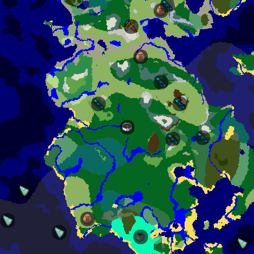 Mapa biomów seeda Minecraft 1216998451290974659 - Najszybsza twierdza do speedruna