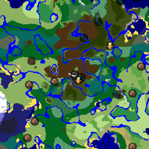 Mapa biomów seeda Minecraft 5705783928676095273 - Rezydencja nad Starożytnym Miastem