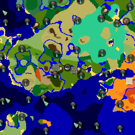 Mapa biomów seeda Minecraft 3498323073231152243 - Świątynie i ruiny szlaku