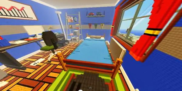 Minecraft: Rat in a giant house